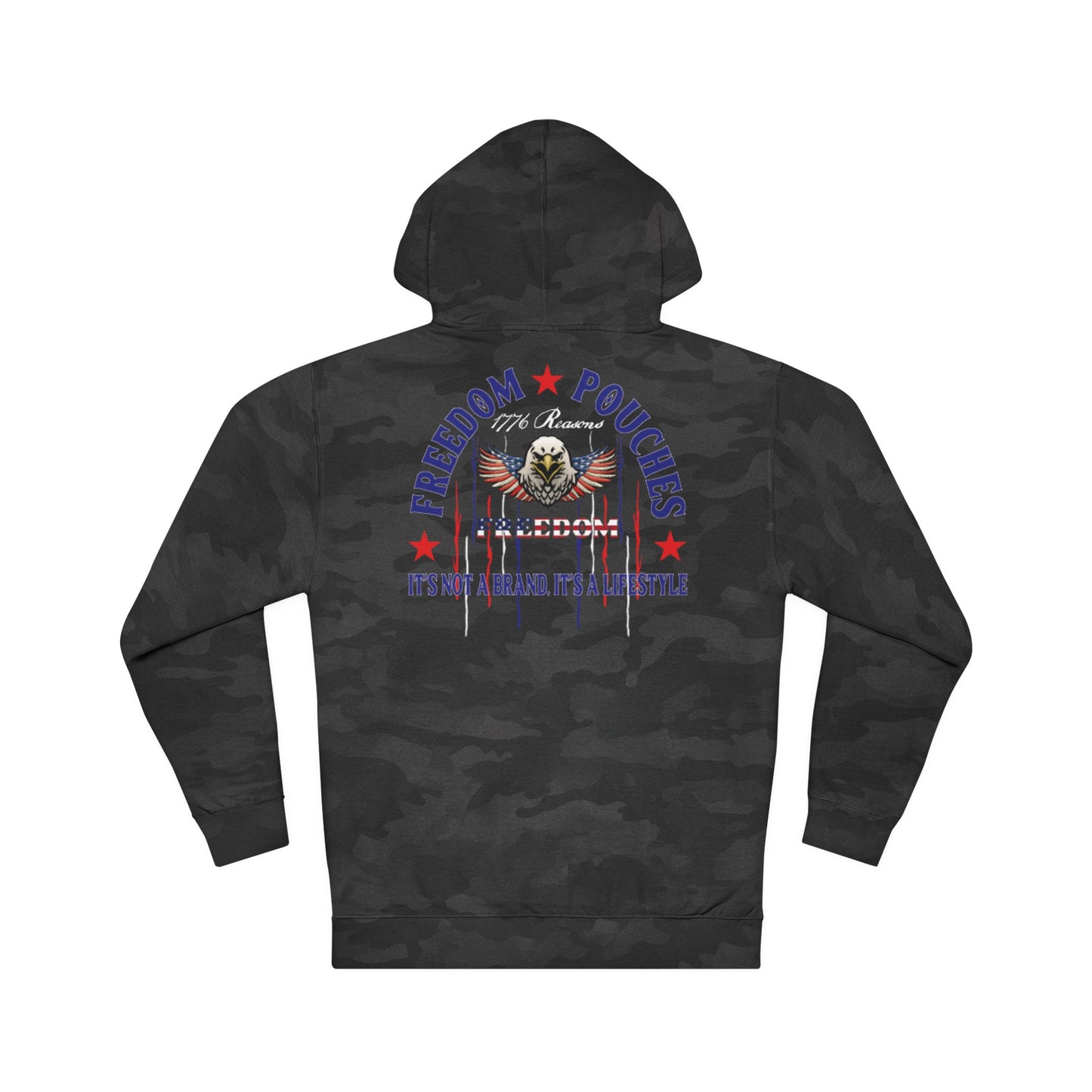 Freedom Untamed Hoodie For those who don't ask permission. The ones who blaze their own trail, raise their own flag, and live by their own code. Your Freedom. Your rules.