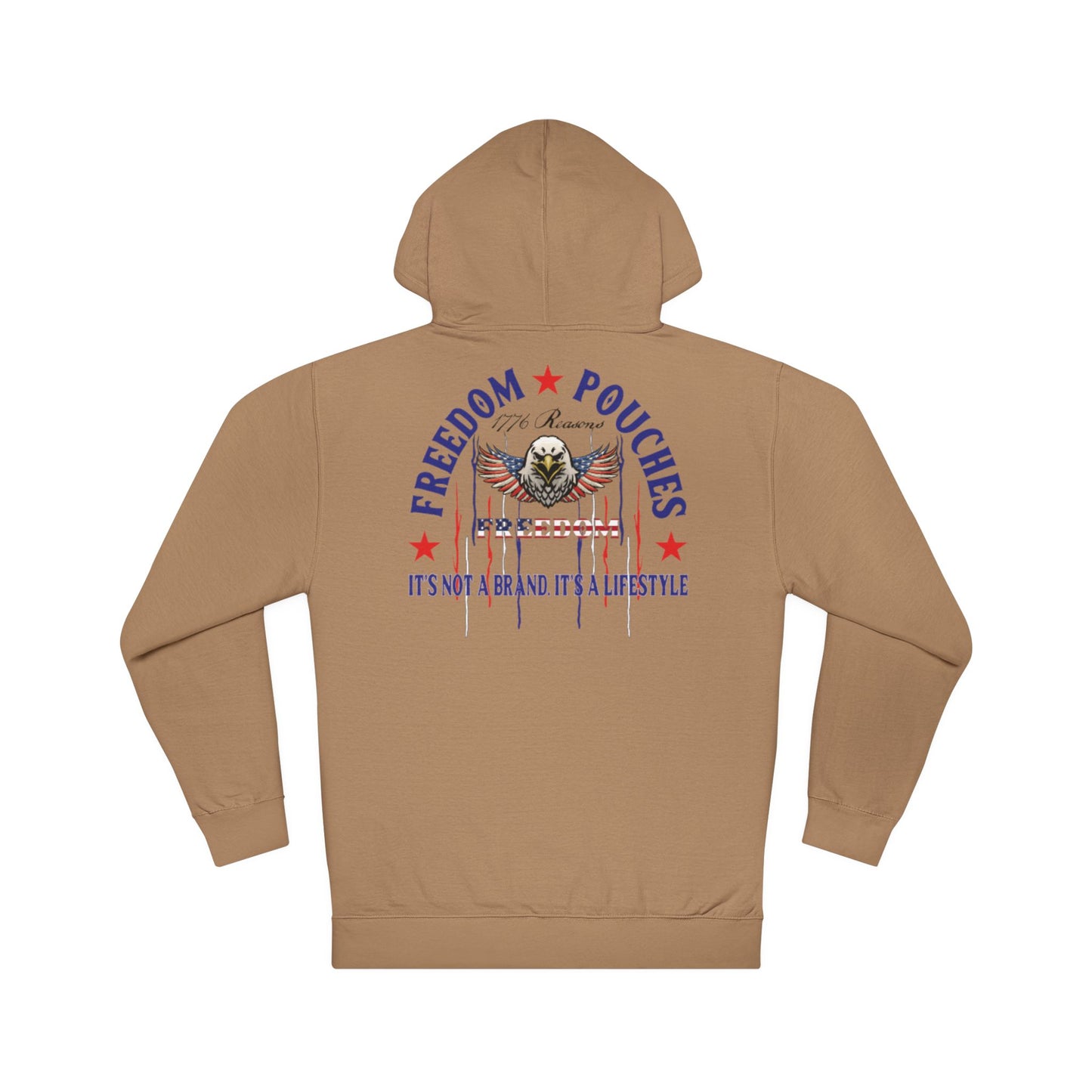 Freedom Untamed Hoodie For those who don't ask permission. The ones who blaze their own trail, raise their own flag, and live by their own code. Your Freedom. Your rules.