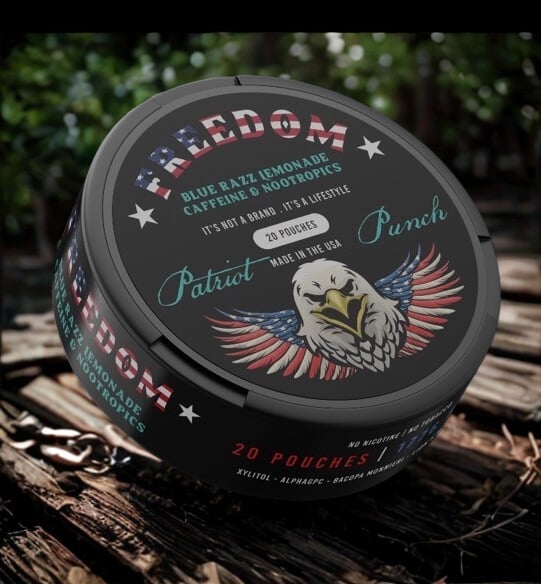 Blue Raspberry Lemonade Nootropic + Caffeine Pouches - 5 Pack