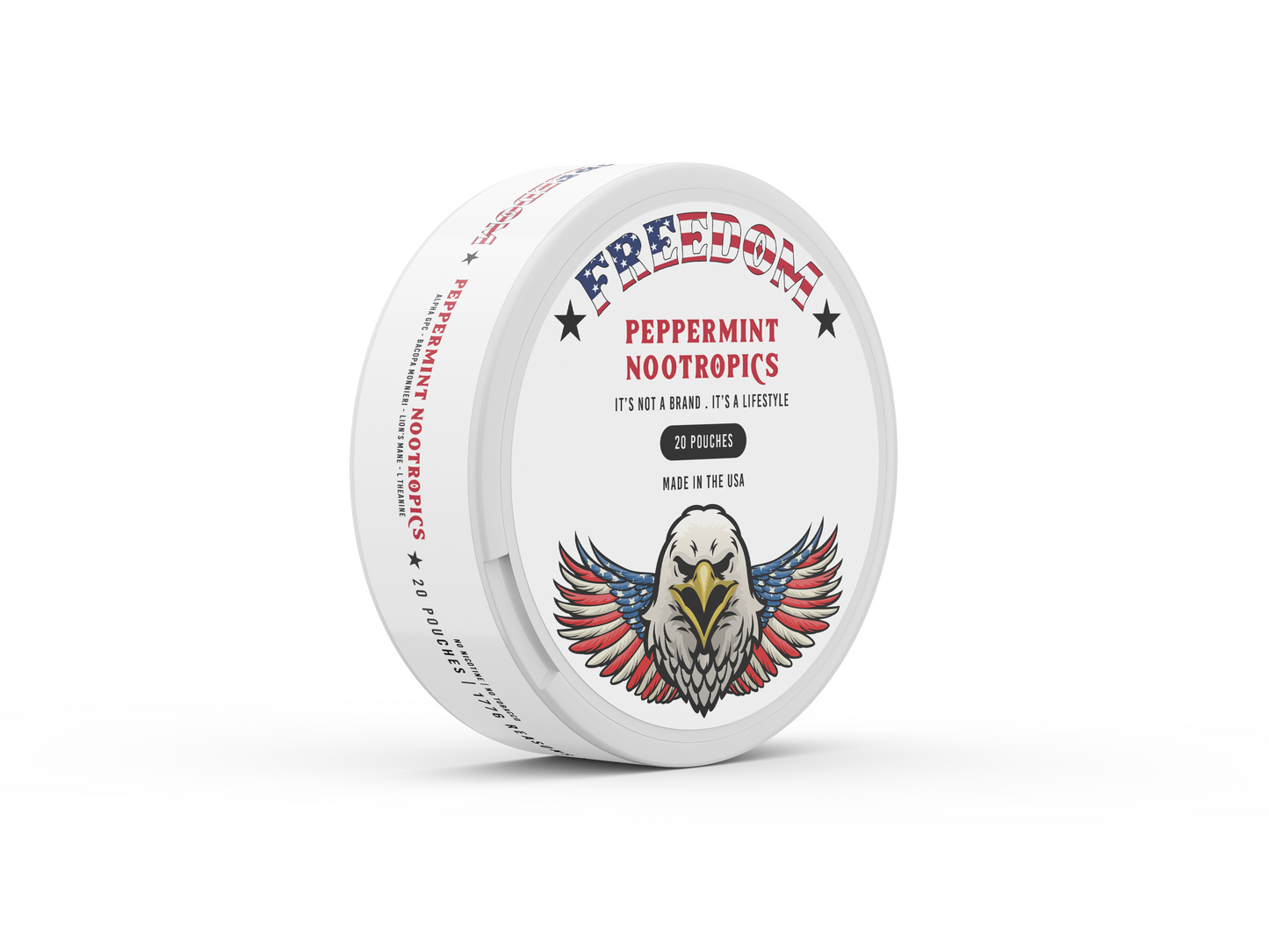 Peppermint Nootropic Pouches - 5 Pack